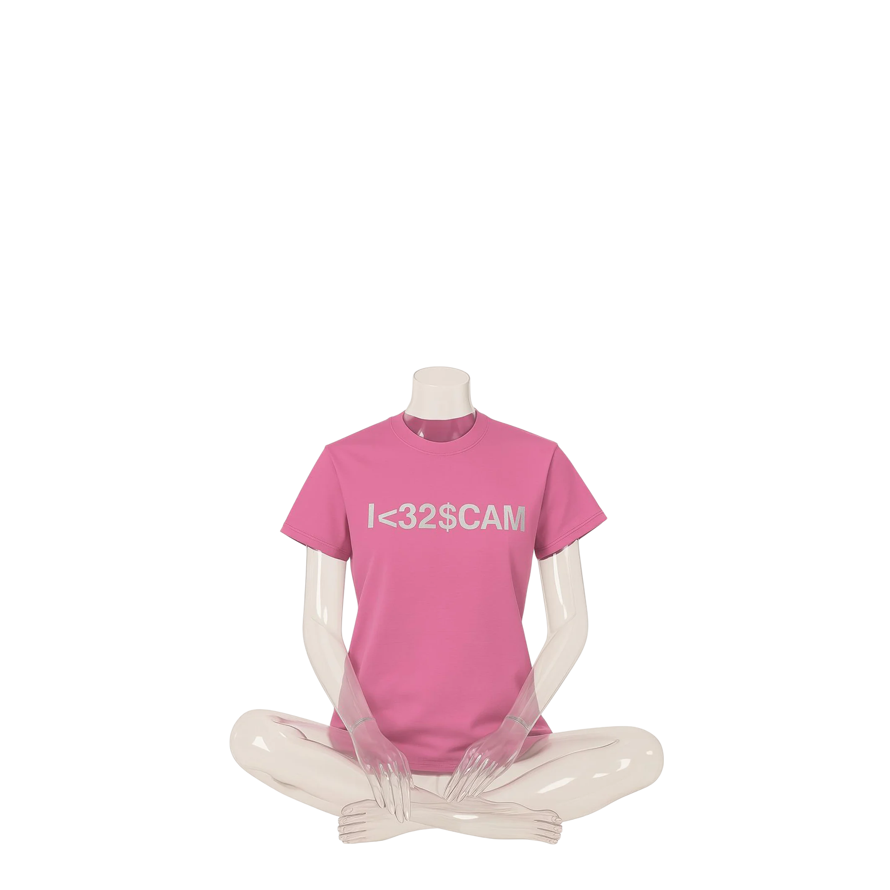 006-C-36 I<32$CAM Pink T Shirt Limited Edition By Monty