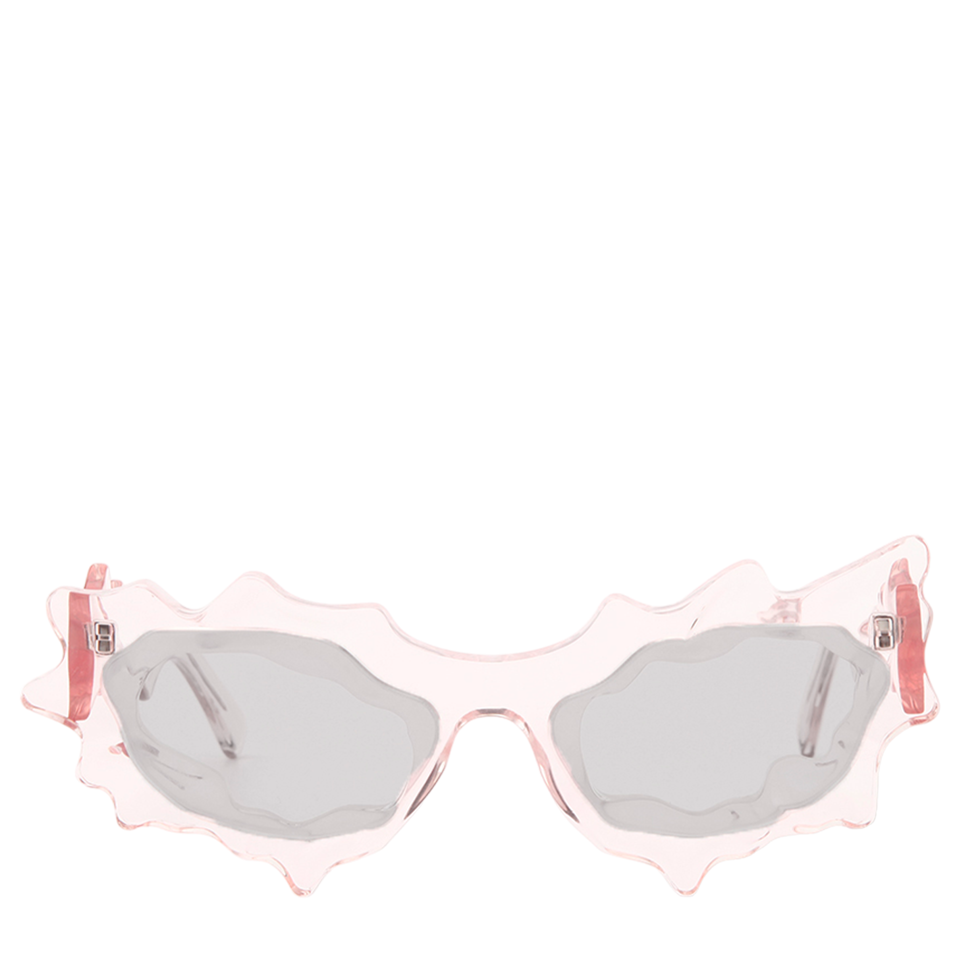 Spiked Pink Sunglasses - BABY SPIKE - CRYSTAL PINK WITH PINK LENS – P.A.M. (Perks And  main image 2