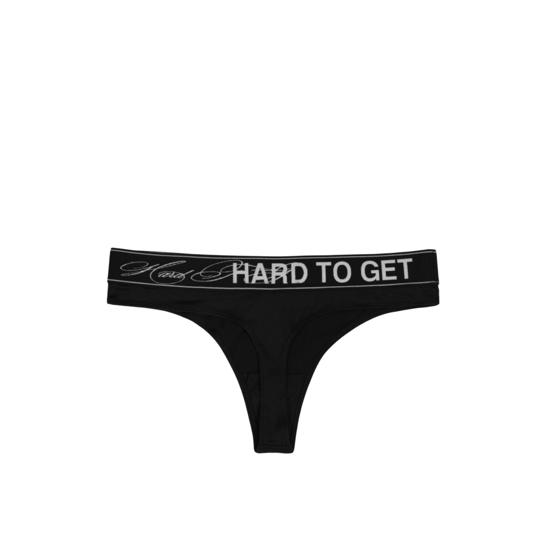 【604SERVICE】 HARD TO GER CLASSIC THONG IN BLACK Hard to Get Classic Thong in Black – L'Oeuvre