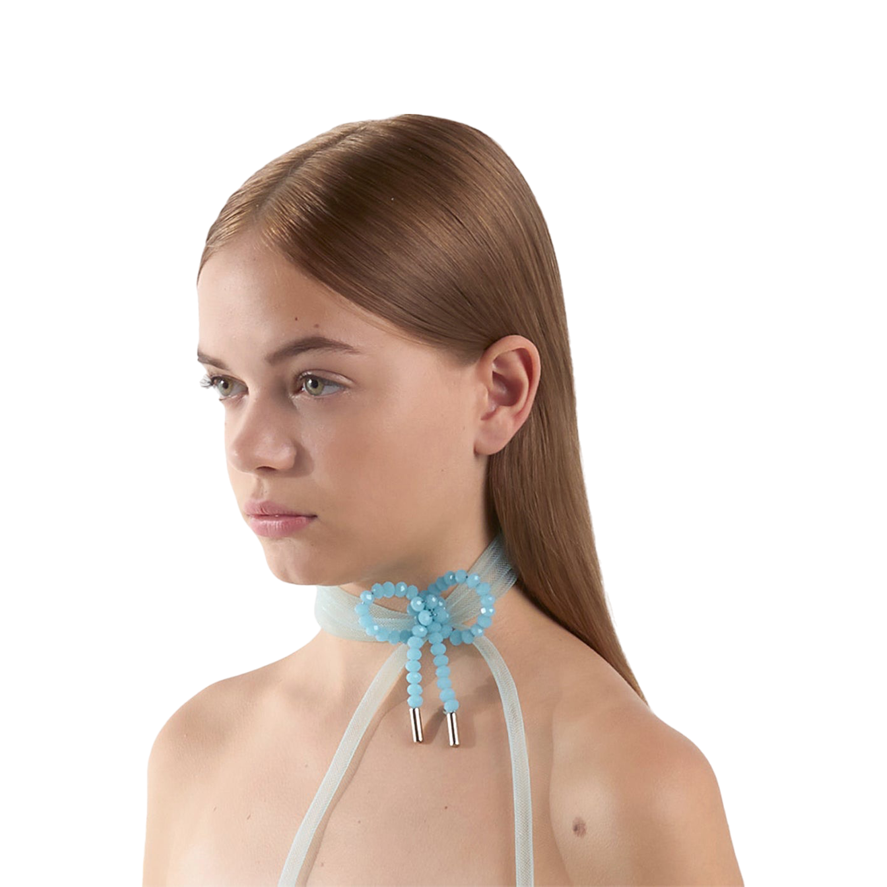 melt the lady sheer hook choker tops トップス