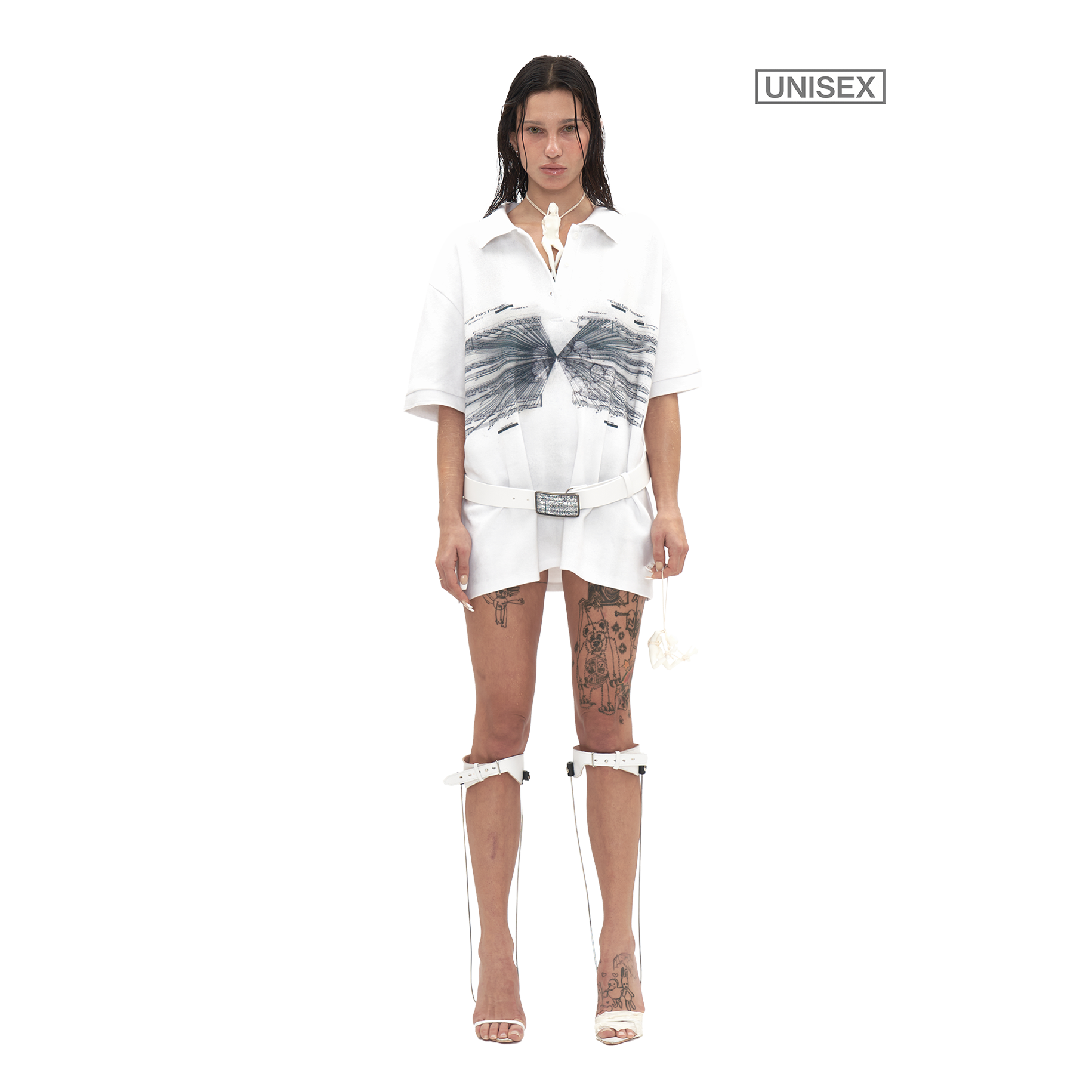 Stressed Musician Over Collar T Shirt – L'Oeuvre