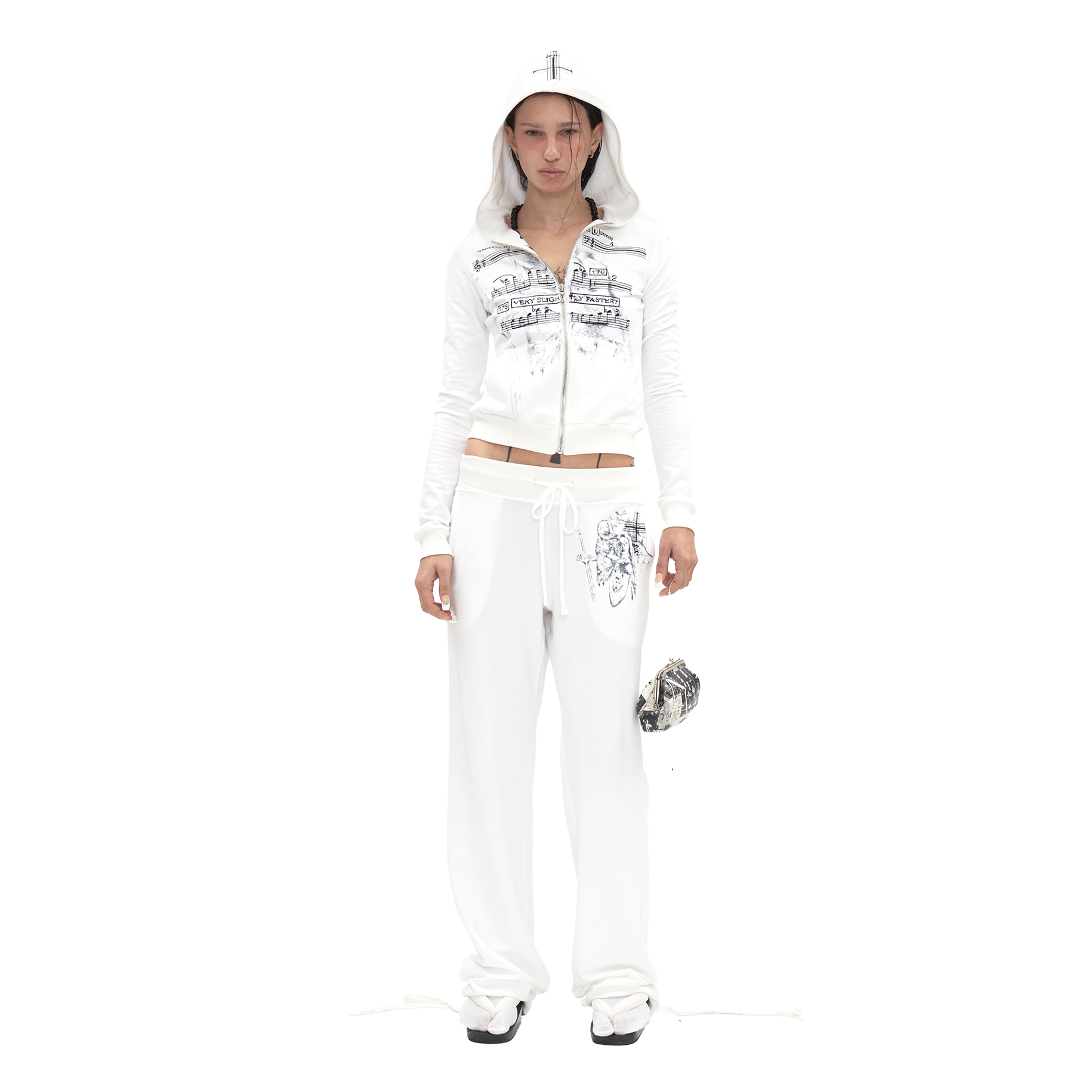 604service ★大人気 STRESSED MUSICIAN PANTS /追跡あり Stressed Musician Pants in White – L'Oeuvre