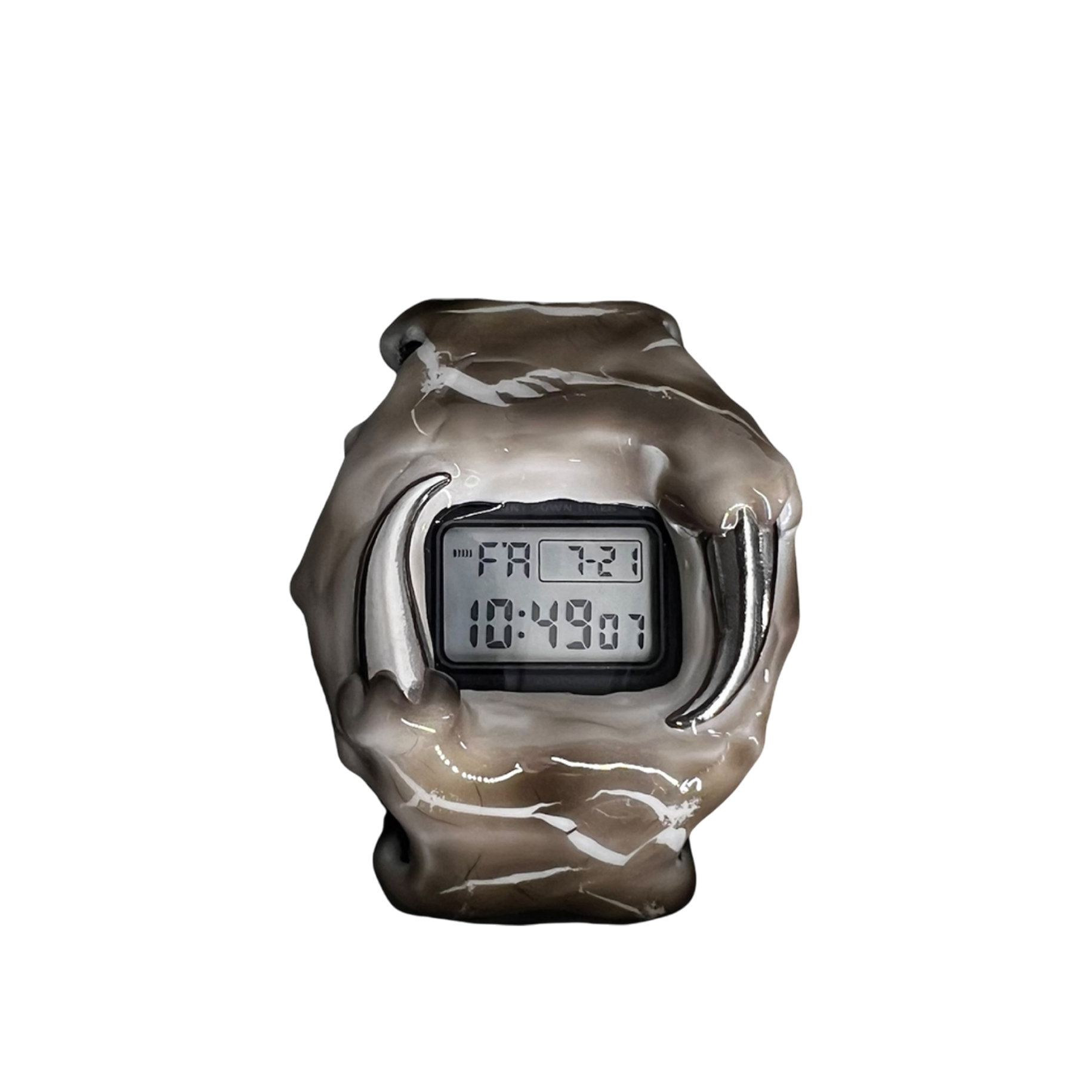 White Spiked Watch – L'Oeuvre