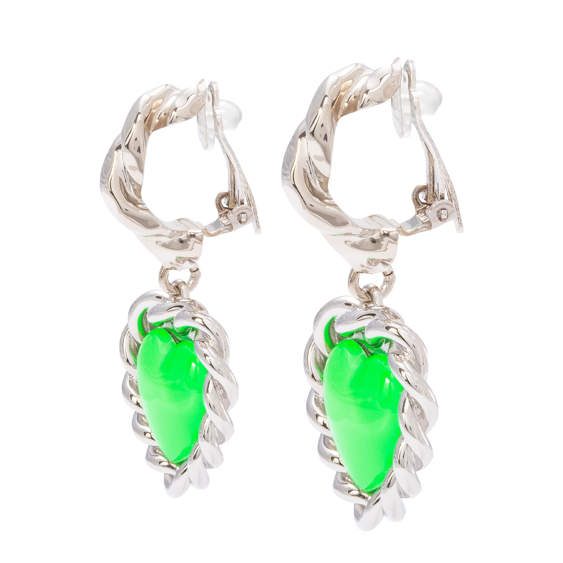 SafSafu Limelight Neon Green Earrings – L'Oeuvre