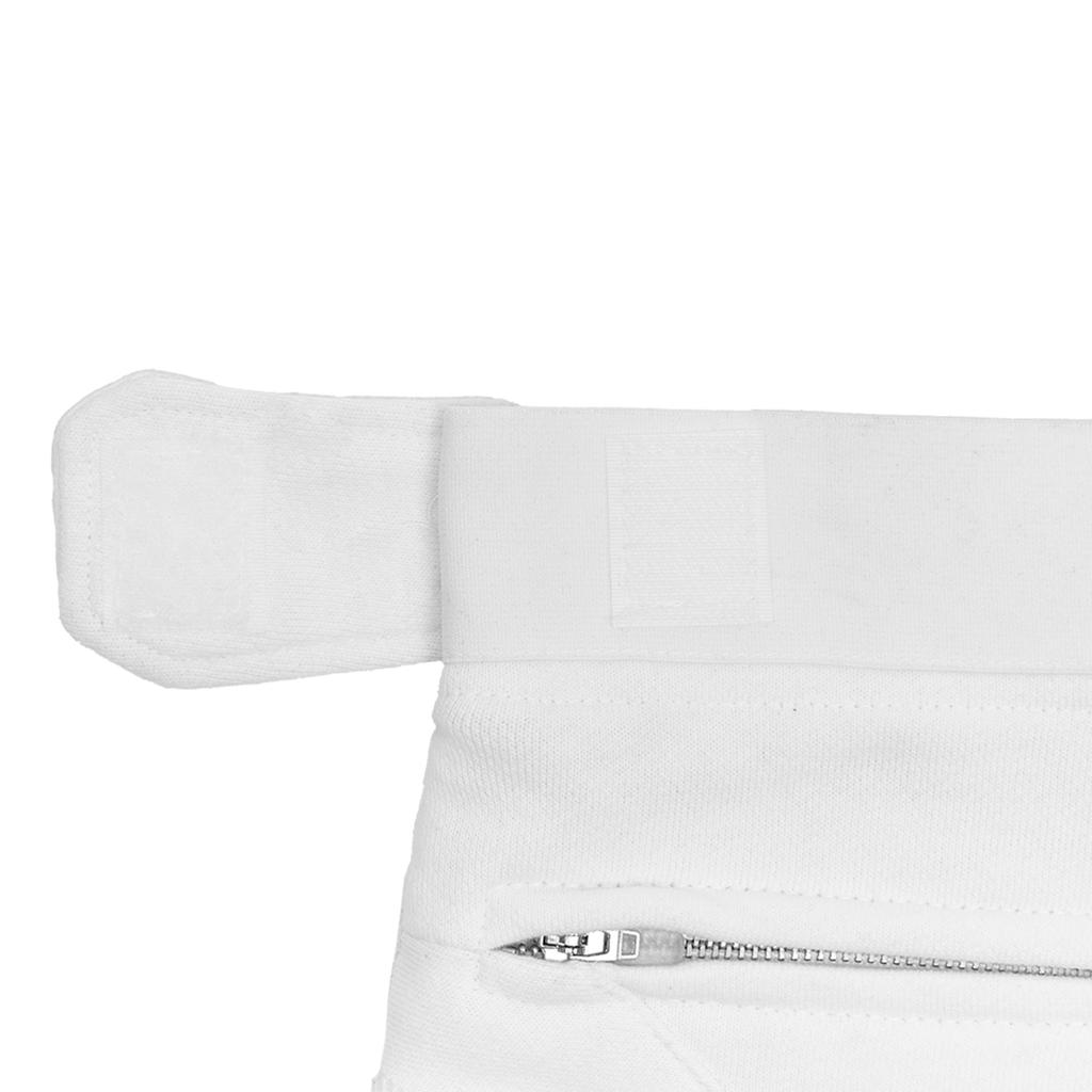 604SERVICE】BIKER BANDING SWEAT SHORT IN WHITE BIKER BANDING 604SERVICE】BIKER BANDING SWEAT SHORT IN WHITE BIKER BANDING