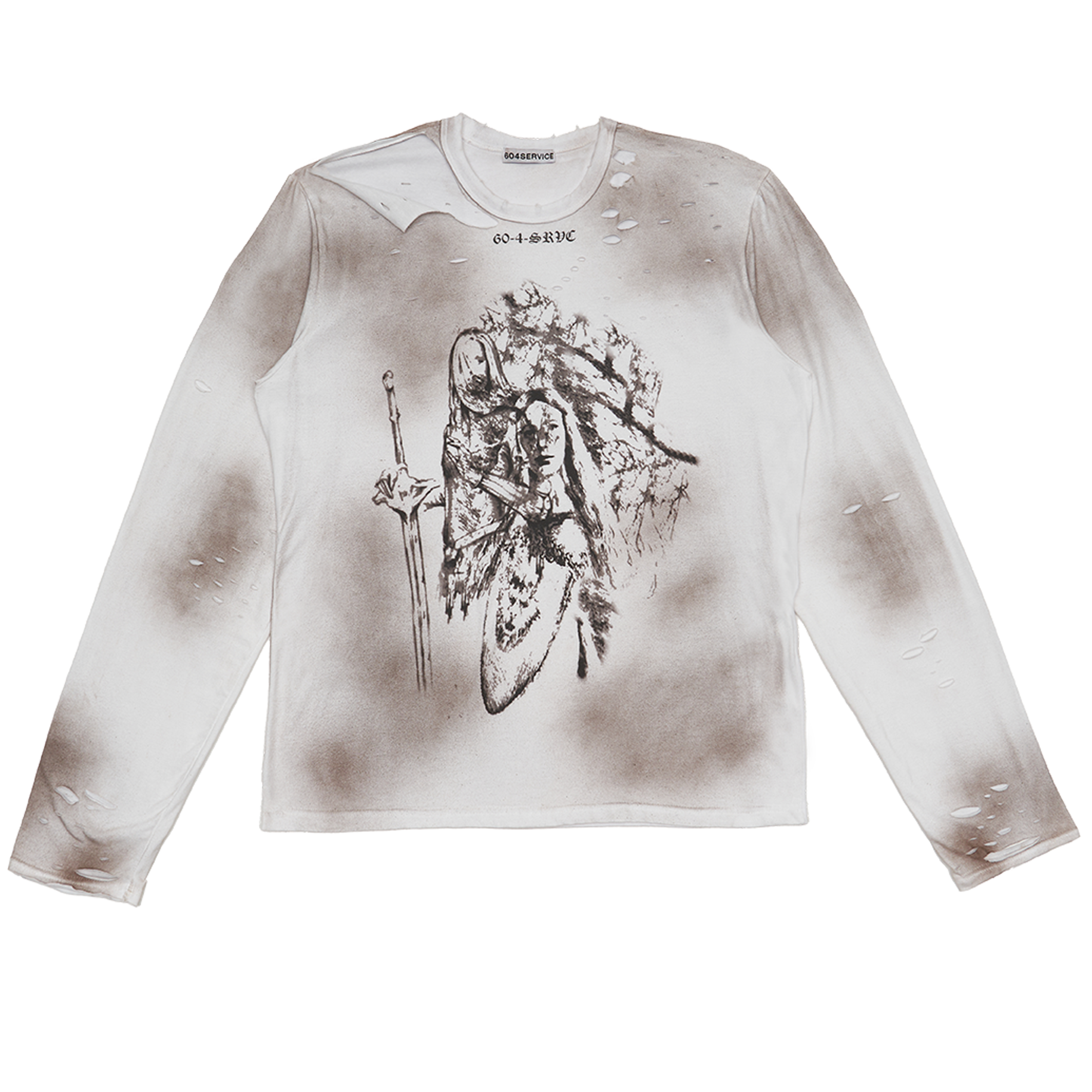 【604SERVICE】DESTROYED T SHIRT Destroyed T Shirt – L'Oeuvre