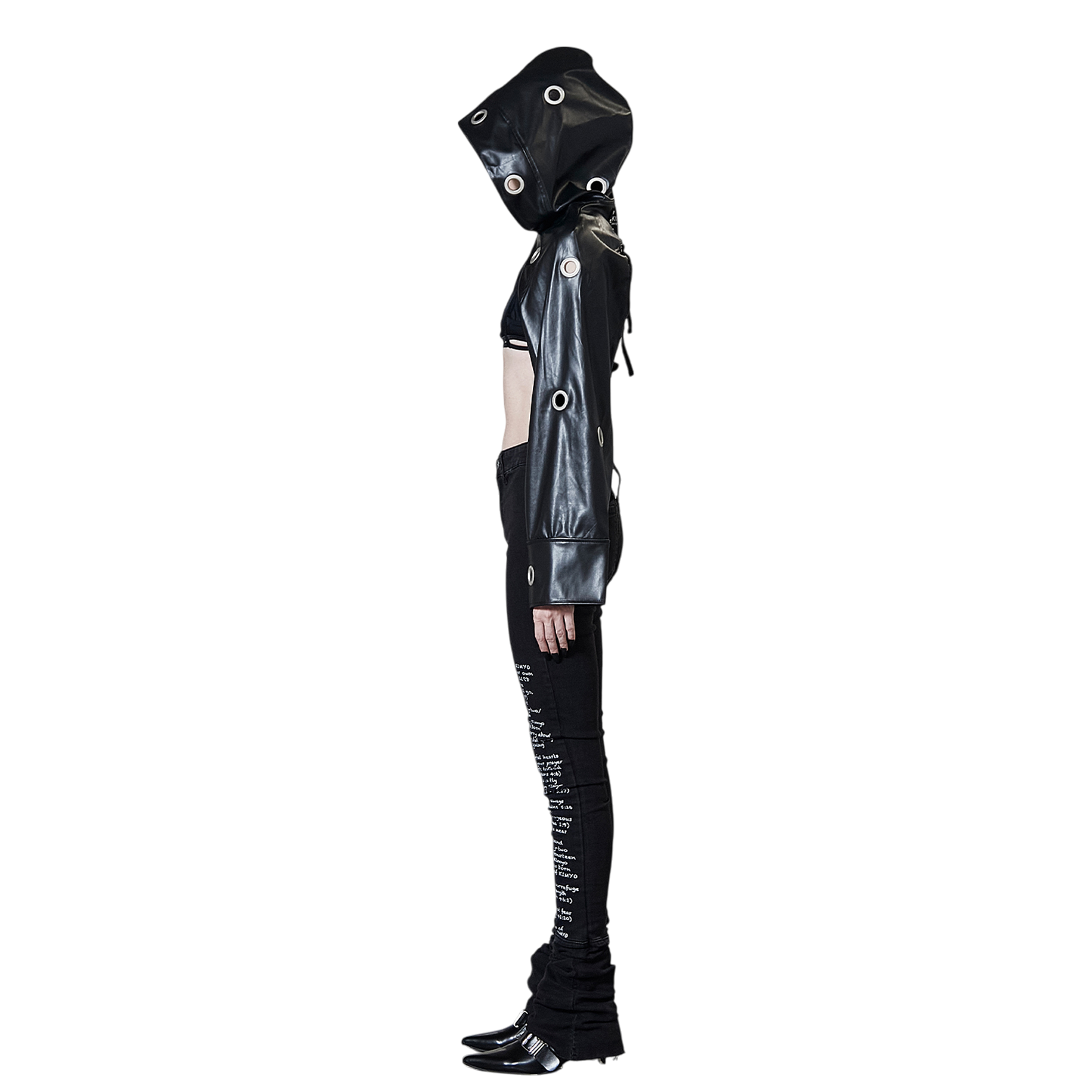Maxi Skinny Text-Filled Pants – L'Oeuvre