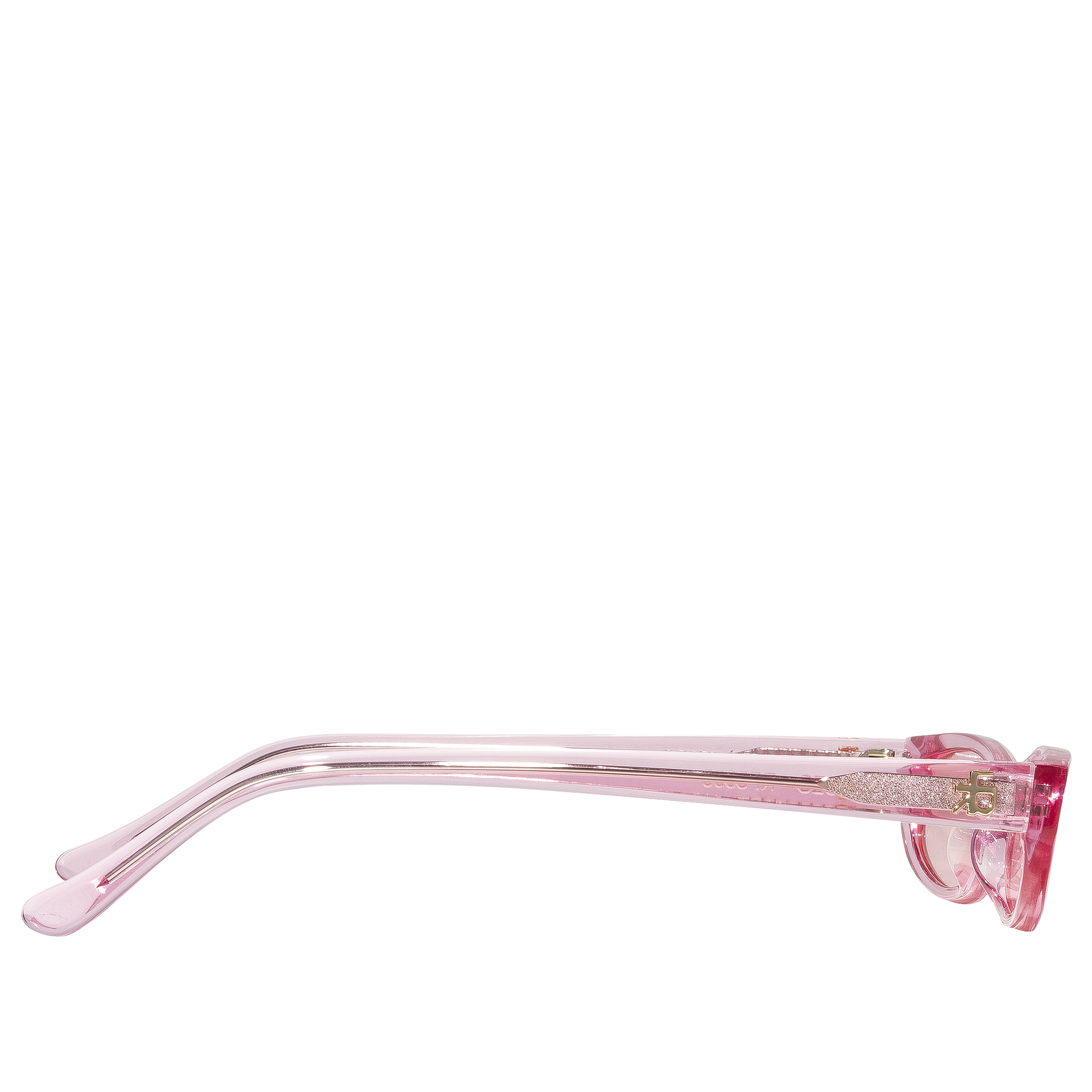 ROBERI AND FRAUD Pink Frances Sunglasses – L