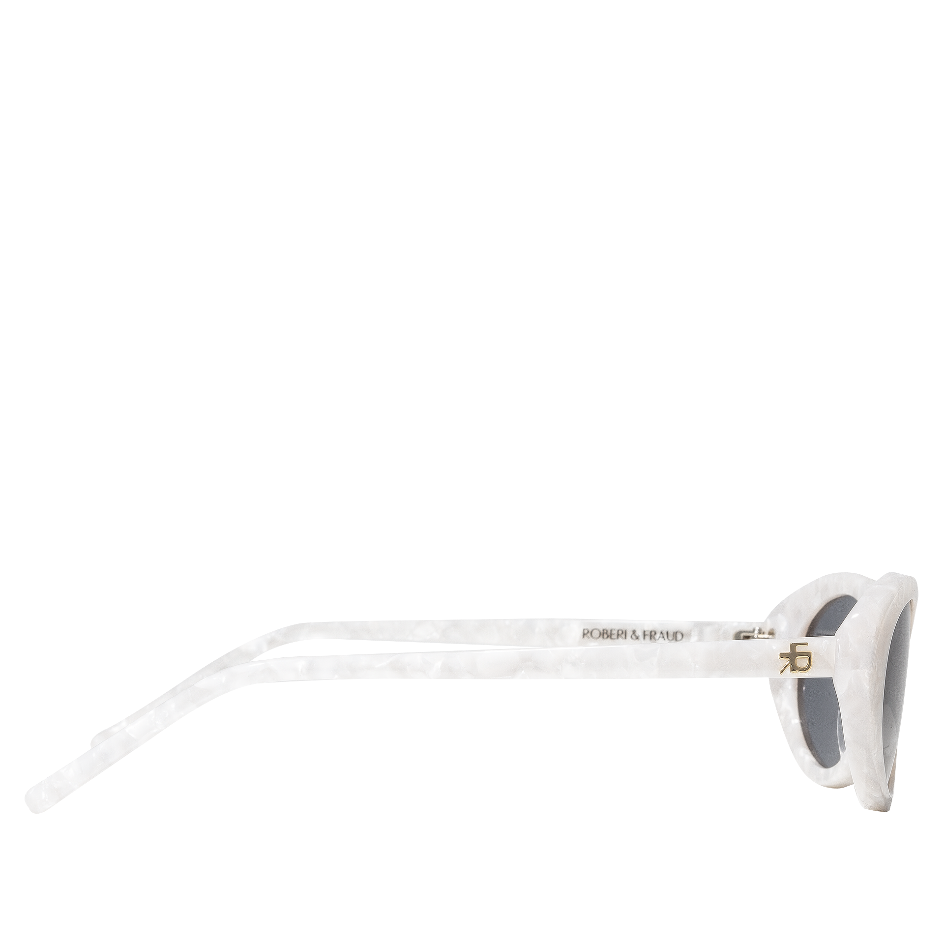 ROBERI AND FRAUD White Betty Sunglasses – L display picture 2